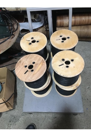 Pvc Kaplı Kablo Bağlama Teli Siyah 12 Cm'lik / 500 Gram