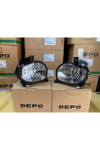 Toyota Avensis 2003-2006 Arası Depo Sağ Ve Sol Sis Farı Takım 81210-05060 / 81220-05060