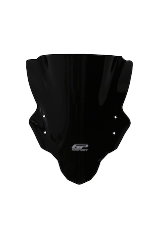 GP Kompozit Bajaj Pulsar NS 200 2011-2024 Uyumlu Ön Tur Camı Siyah 40 cm