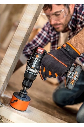 Worx WX175 20 V 2.0Ah Li-ion Çift Akülü Kömürsüz Profesyonel Vidalama