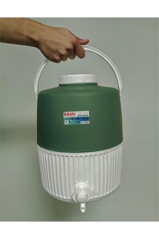 10 Lt Piknik Termos 1002 Super Picnic Cooler Jug Yeşil