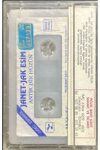 Plak Değildir Kaset Tir Kaset Janet-jak Esim Antik Bir Hüzün Ka