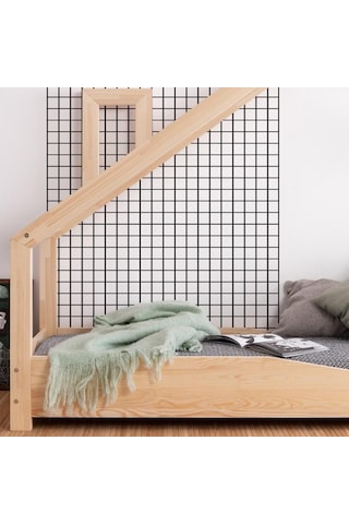 Markaawm Markaawm Montessori Bebek Ve Çocuk Karyolası Unisex Ahşap Yatak Akçaağaç