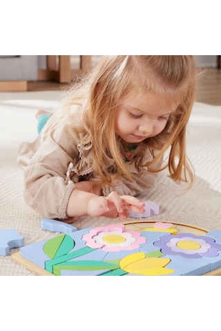 Fisher-price Ahşap Çiçek Yapboz Blokları Hxt97