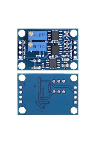 Ad620 Yüksek Hassasiyetli Mikrovolt Sinyal Kuvvetlendirici Modül Dc 12v