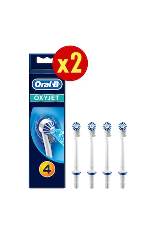 Oral-B Oxyjet Ağız Duşu Yedek Başlığı 8 Adet