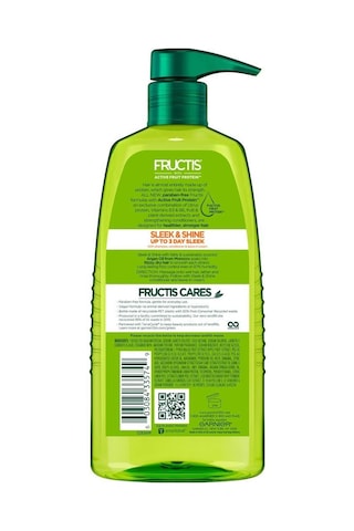 Garnier Fructis Sleek Shine Argan Yağlı Elektriklenme Karşıtı Şam