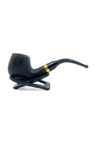 Pipsan Bent Apple 9 Mm Filtreli Pipo - Siyah 2400