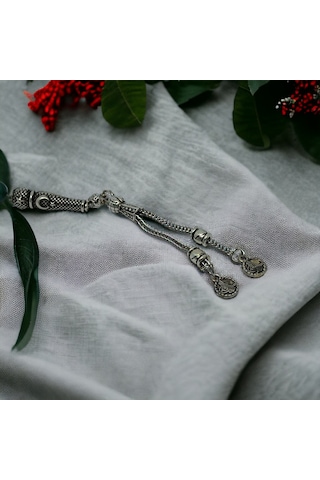 Kesebe Doğal Yeşil Malakit Taşlı Tespih - El Yapımı Koleksiyonluk Parça Çok Renkli