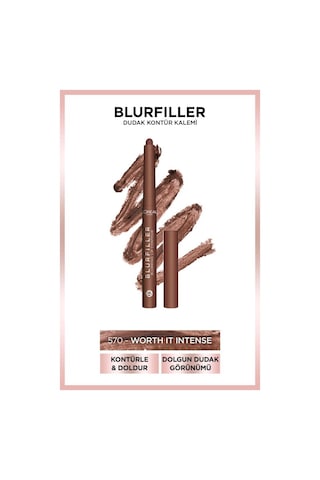 Blurfiller Dudak Kontür Kalemi - 570 Worth It Intense 3600524253547-11241 0