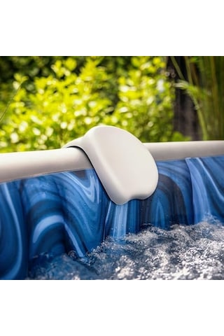 Lay-z-spa Boyun Yastığı Seti 25 X 19,5 X 17,5 Cm Şişirilebilir Jakuziler, Baş Ve Boyun Destek Aksesuarları İçin Yastıklı Spa Kafalıkları 000 Açık Krem