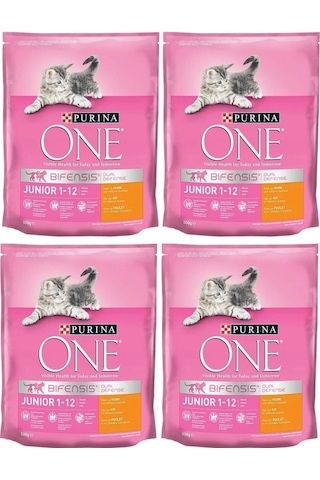 Purina One  Tavuklu Yavru Kedi Maması 4 x 800 G