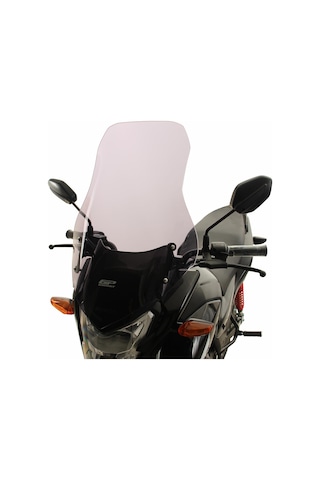 GP Kompozit Honda CB125F 2023-2024 Uyumlu Tur Camı Şeffaf 60 cm