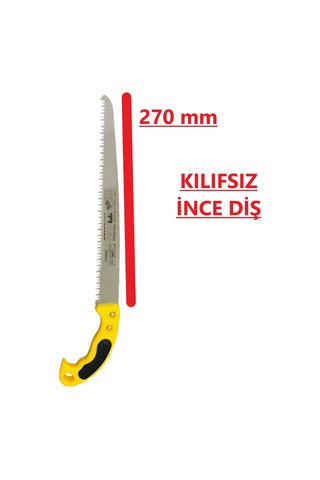 Cmc 270 Mm İnce Diş Budama Testeresi Kılıfsız