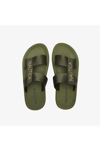 Nautica Erkek Yeşil Terlik Düz Km457t Yeşil
