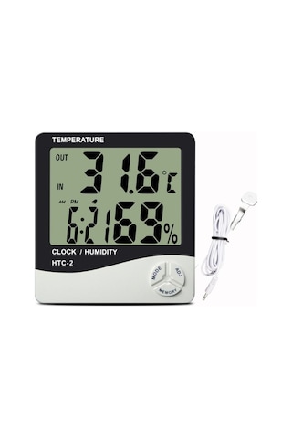 Dijital Termometre Nem Ölçer Tdrtr Renkli