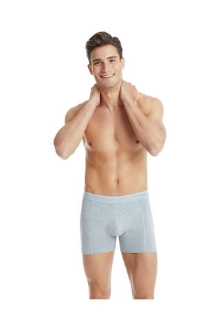 Blackspade Erkek Pamuk Elastan Boxer Tender Cotton 9233 - Gri Melanj