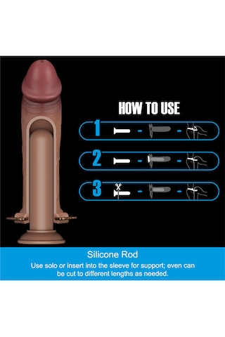 Fastieshop L/xl/2xl İçi Boş Kemerli Penis 23.6 Cm
