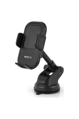 Araç İçi Uzayan Ayarlanabilir Vantuzlu Otomatik Telefon Tutucu - Cam Ve Torpido Için Yüksek Kalite Wch-330
