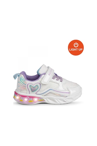 Buckhead Buck3046 Berry Günlük Beyaz Kız Çocuk Spor Ayakkabı Beyaz