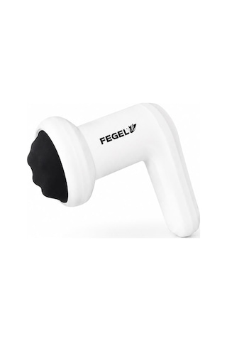 Fegel FG-720 6 Kademeli 5 Başlıklı Şarjlı Profesyonel Masaj Tabancası Beyaz