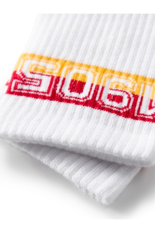 Gsstore Galatasaray Unisex Çorap K252282 Beyaz