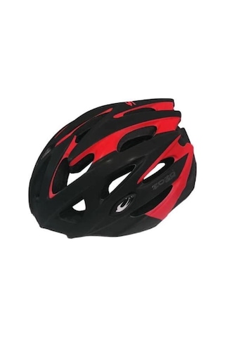 Zozo Mv29 Işıklı Kask Siyah/Kırmızı L
