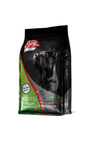 Energy Kuzu Etli Yetişkin Köpek Maması 1 KG