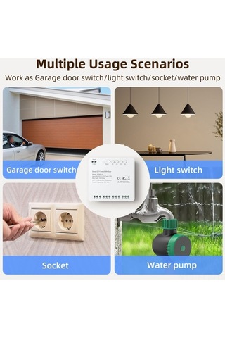 Didadodo Tuya Wifi Anahtar Modülü: Akıllı Ev Yönetimi Ve Kolay Ses Kontrolü Tuya Wifi