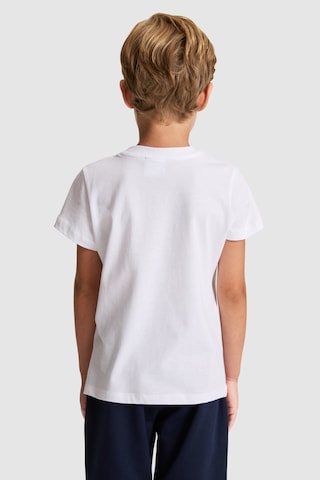 U.S. Polo Assn. Erkek Çocuk Beyaz Tişört Basic 50325555-vr013