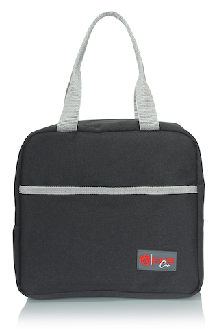 2'li Set Yemek Taşıma Çantası Sıcak Ve Soğuk Termal Termos Mama T Siyah