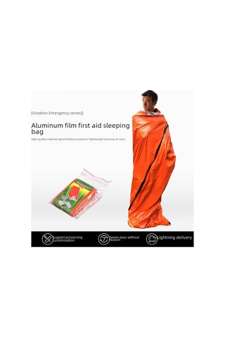 Yaleker Outdoor Kamp İçin Isı Saklayan Pe Alüminyum Folyo Uyku Çantası, Sessiz Ve Kirden Koruyucu, Çok Fonksiyonlu Acil Yardım Battaniyesi Çok Renkli