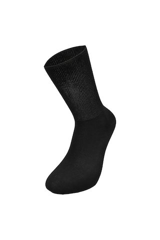 Bolero B27 Unisex Bambu Diyabetik Şeker Çorabı Siyah