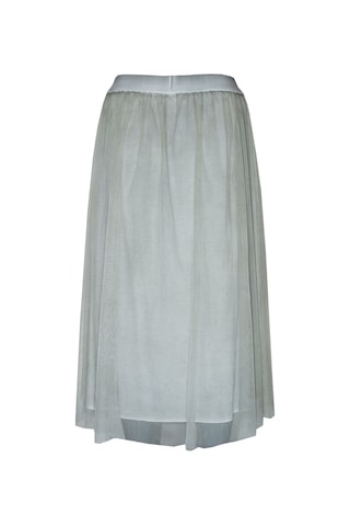 BULALGİY Kadın Gri Şifon Etek - BGA152475