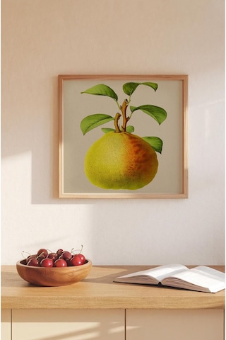 Ahşap Çerçeveli Mdf Kare Tek Tablo Kendi Tablo Setinizi Oluşturacağınız Liste Mutfak 23 X 23 Çerçeveli Tx1064