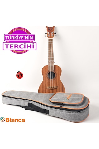 Bianca Simba24 Concert Ukulele - Soft Case