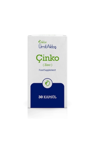 Dr. Ümit Aktaş Çinko Takviyesi 30 Kapsül