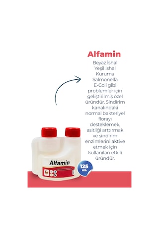 Munich Vet Alfamin İshal ve Salmonella Ürünü 125 ML