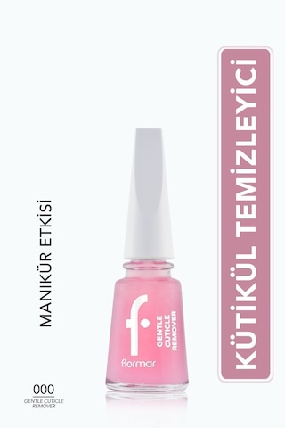 Flormar Gentle Cuticle Remover Kütikül Yumuşatıcı ve Temizleyici Tırnak Bakım Jeli