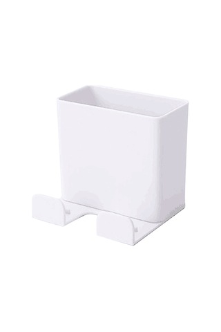 Yapışkan Duvara Organizatör Saklama Kutusu Uzaktan Beyaz Diğer