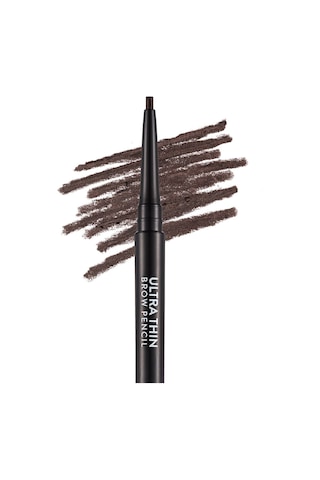 Flormar Kaş Kalemi & Fırçası - Ultra Thin Brow Pencil - 004 Dark Brown - 8690604572137