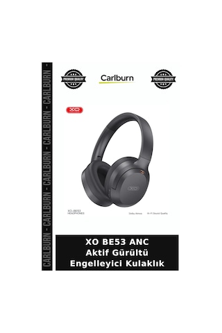 Xo Be53 Anc Aktif Gürültü Engelleyici Kulaklık Seyahat Aleti Bireysel Ses Teknolojik Ürün