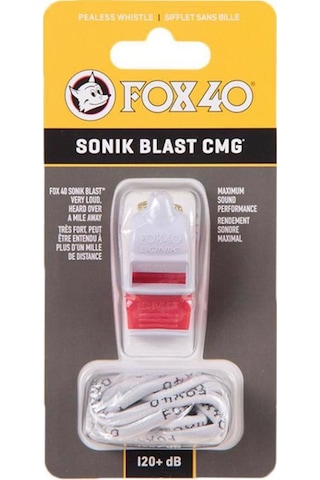 Fox40 Sonik Blast Multi Cmg Ipli Hakem Antrenör Düdüğü Çok Renkli