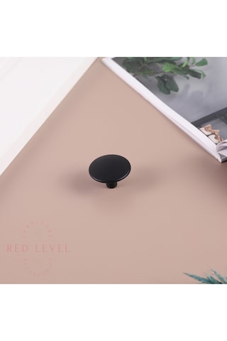 Liva Siyah Düğme Modern Lüks Metal Kulp Modelleri Mutfak Dolap Çekmece Mobilya Kulbu Siyah