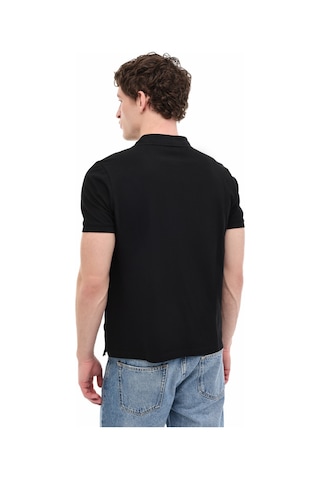 Lumberjack Mb Ct953 Polo T-sh 6fx Erkek Kısa Kol Polo Tişört Siyah