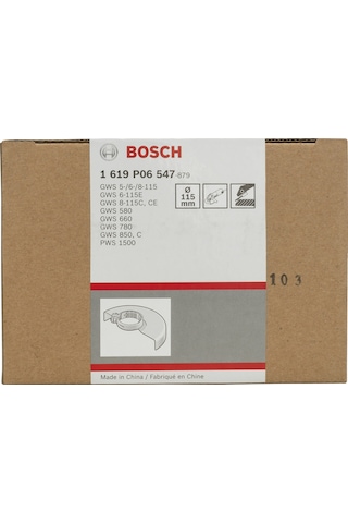 Bosch Taşlama İçin Siperlik 115 mm - 1619P06547