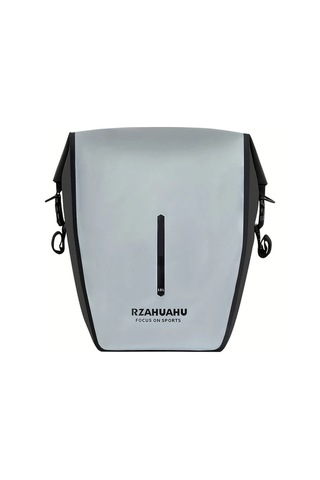 Willowhaven Gray 1 Adet Büyük 4.76gal Dayanıklı Bisiklet Arka Koltuk Çantası Reflektif Şeritli Çok Renk Seçeneği Haki