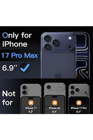 17 Promax Metal Koruyucu Lens Çerçeveli Pürüzsüz Abis