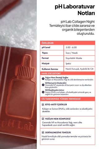 Phlab Collagen Night Sabun 50 G