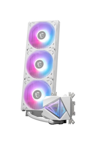 Msı Mag Corelıquıd I360 Whıte 360mm Lga 1851 15.nesil & Am5 Uyumlu Argb Sıvı İşlemci Soğutucusu